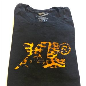 3/30 XL logo Leopard Cheetah Gorilla tee men’s Large